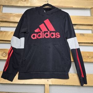 Adidas Kids Black/Red Sweater Size:L (14/16)